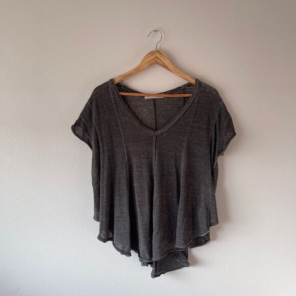 Free‎ People Sammie V-Neck T-Shirt - Picture 2 of 9